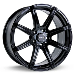 RTX Wheels – Compass – Black – 15″x6.5″ 38mm – All weather Wheels – 081545